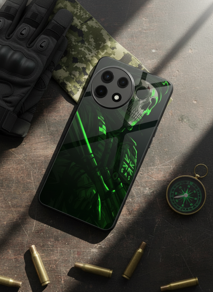 COD Zombie Premium Glass Back Cover For One Plus 13, 12, 11, 10, Nord Series