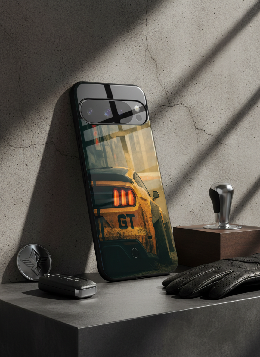 Road King Premium Glass Back Cover For Google Pixel 7,8,9,10 Series