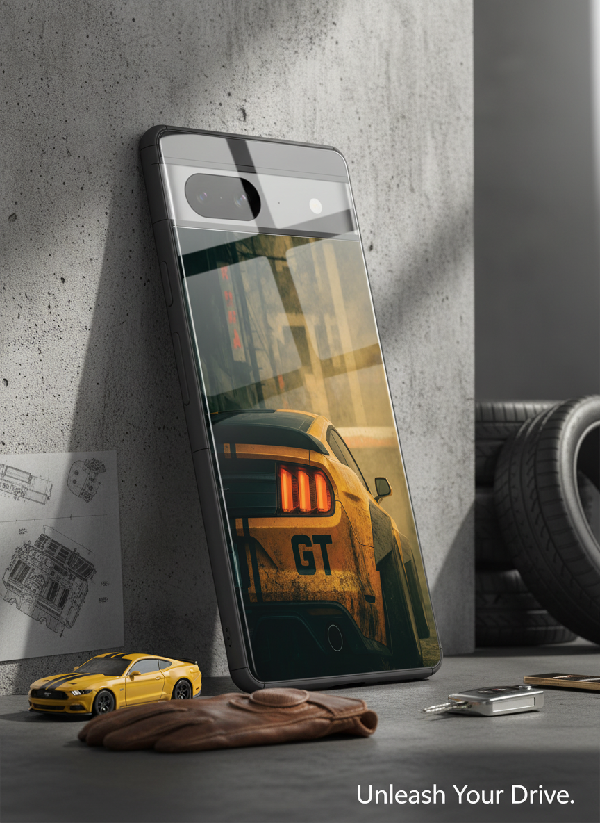 Road King Premium Glass Back Cover For Google Pixel 7,8,9,10 Series
