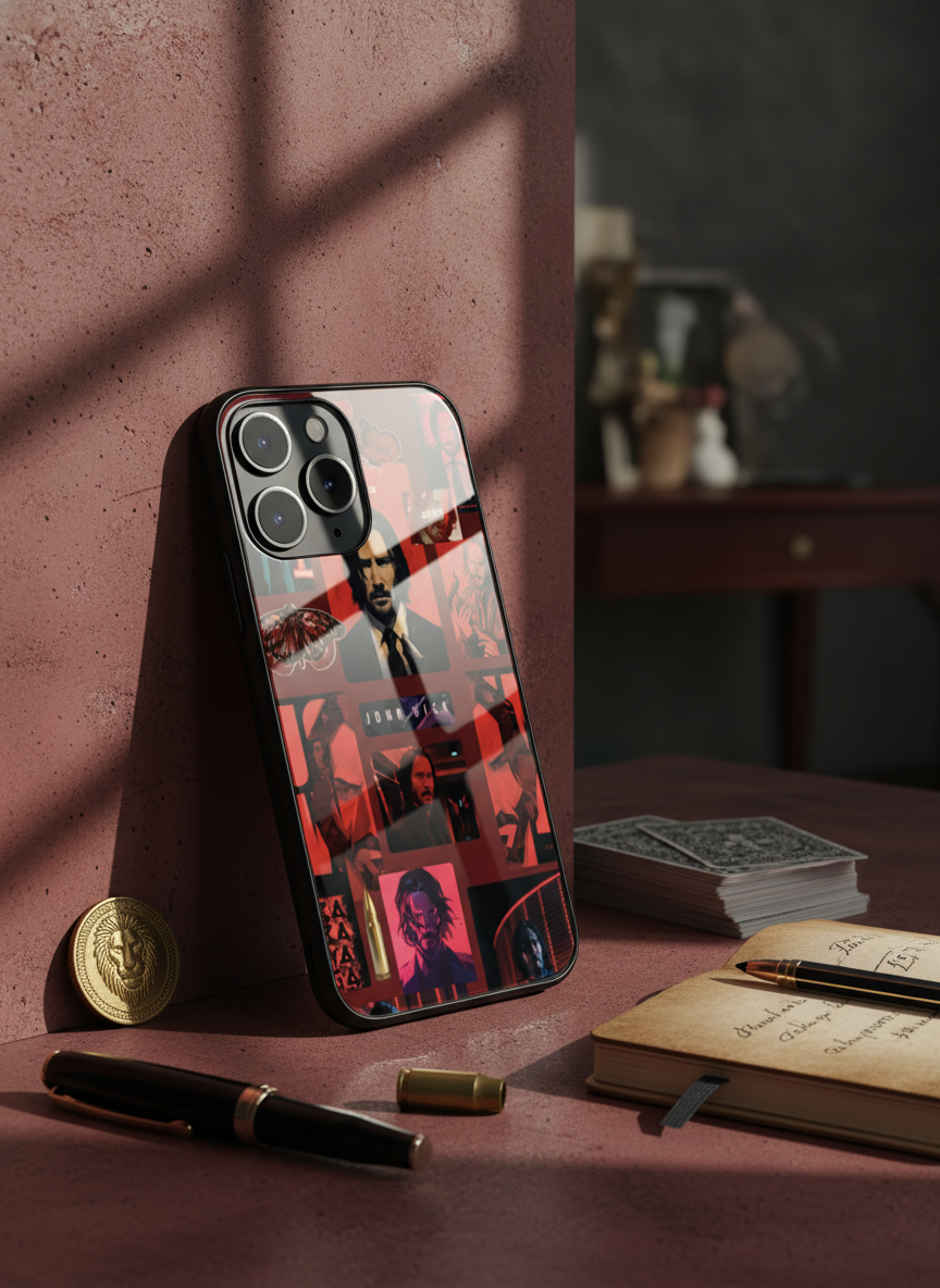 The Boogeyman Premium Glass Back Cover For iPhone 11-17 Models