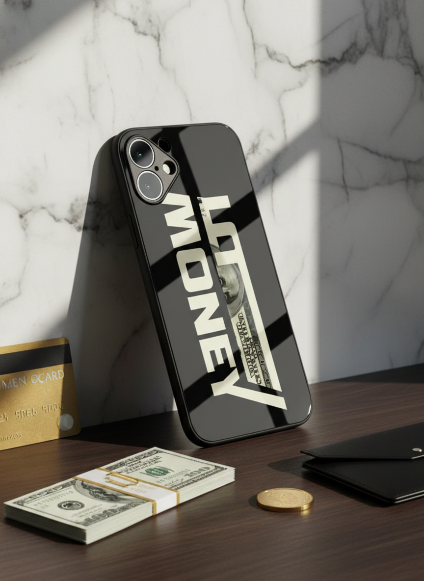RichVibe Premium Glass Back Cover For iPhone 11-17 Models
