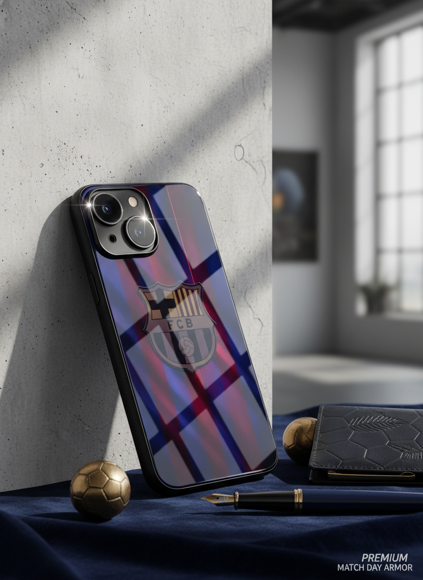 Royal Rivalry Premium Glass Back Cover For iPhone 11-17 Models