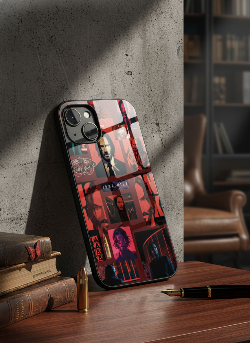 The Boogeyman Premium Glass Back Cover For iPhone 11-17 Models