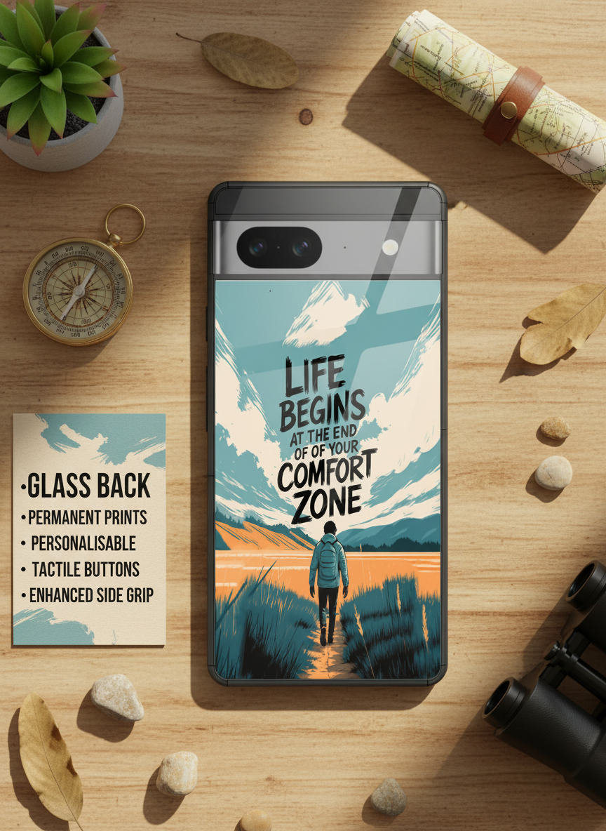 Beyond Limits Premium Glass Back Cover For Google Pixel 7,8,9,10 Series