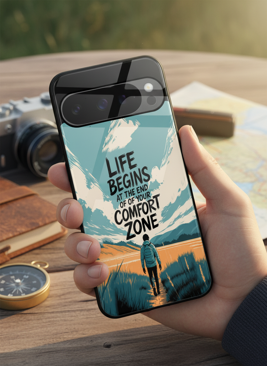 Beyond Limits Premium Glass Back Cover For Google Pixel 7,8,9,10 Series