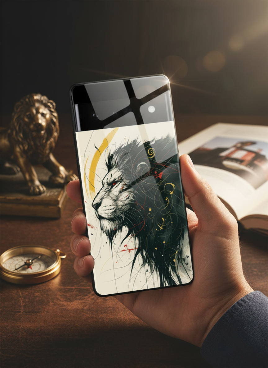 Power Within Premium Glass Back Cover For Google Pixel 7,8,9,10 Series