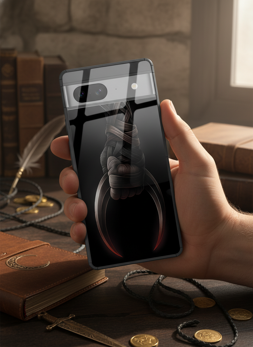 Shadowfang Premium Glass Back Cover For Google Pixel 7,8,9,10 Series