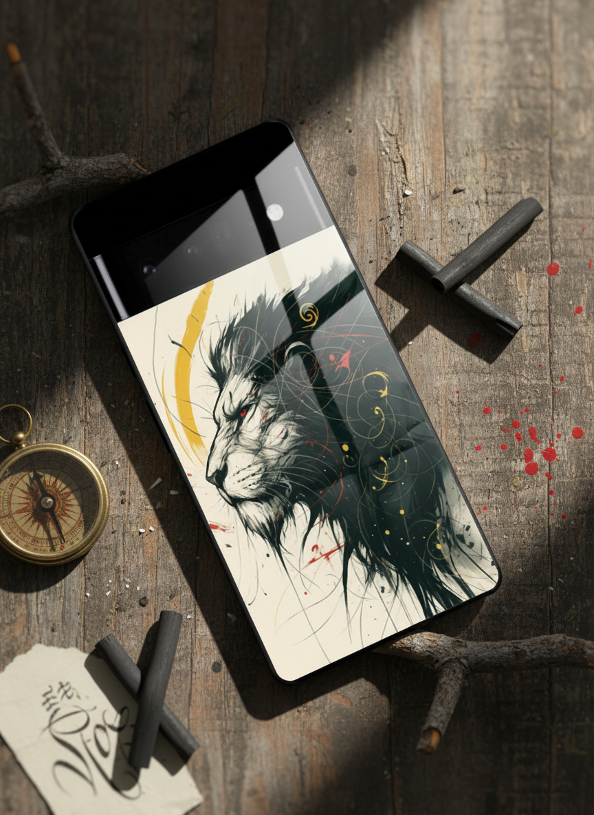 Power Within Premium Glass Back Cover For Google Pixel 7,8,9,10 Series