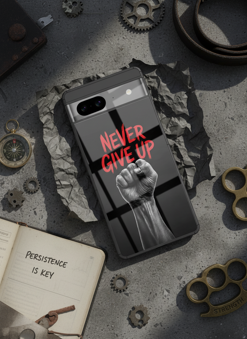 Iron Will Premium Glass Back Cover For Google Pixel 7,8,9,10 Series