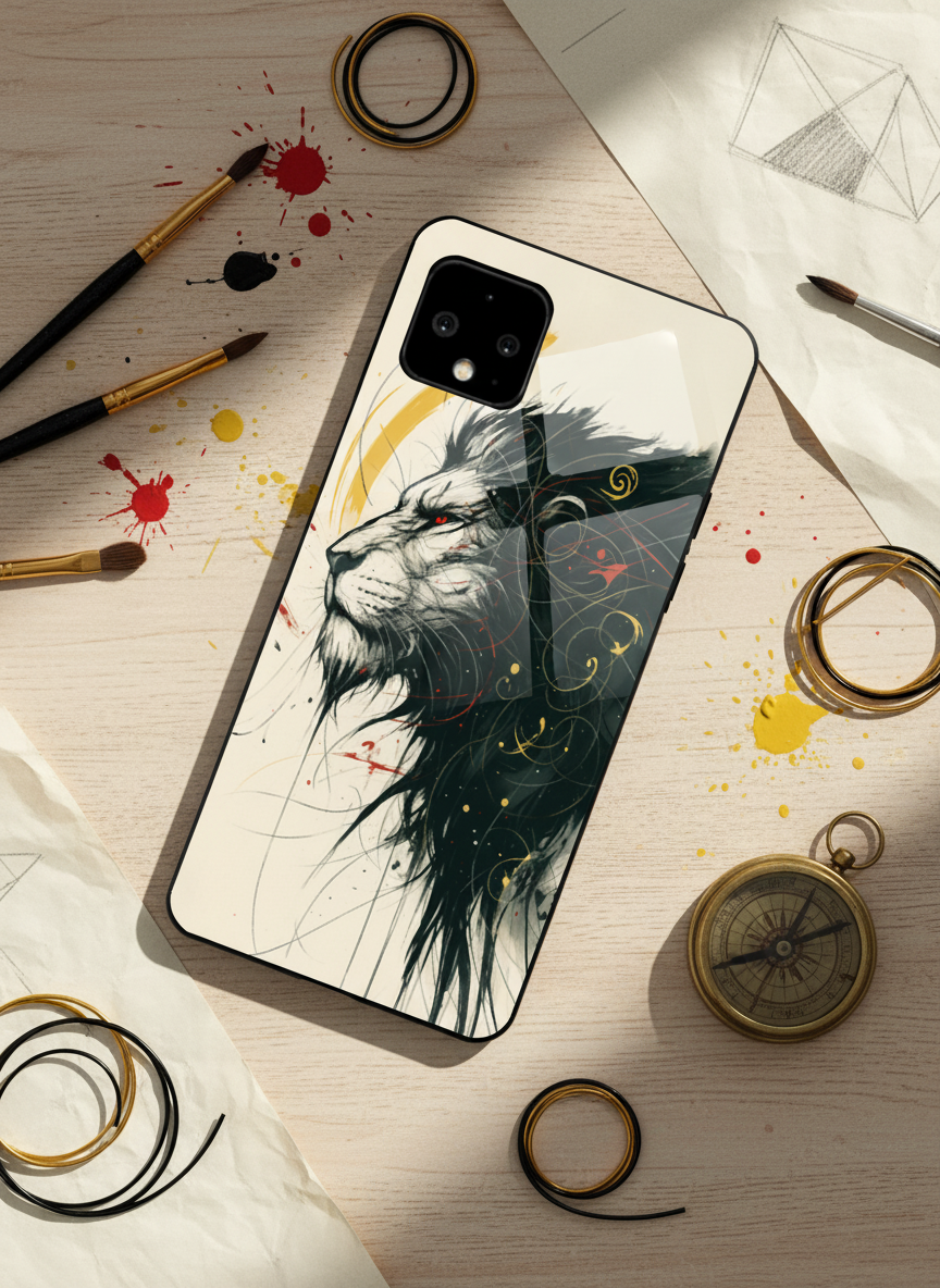 Power Within Premium Glass Back Cover For Google Pixel 7,8,9,10 Series