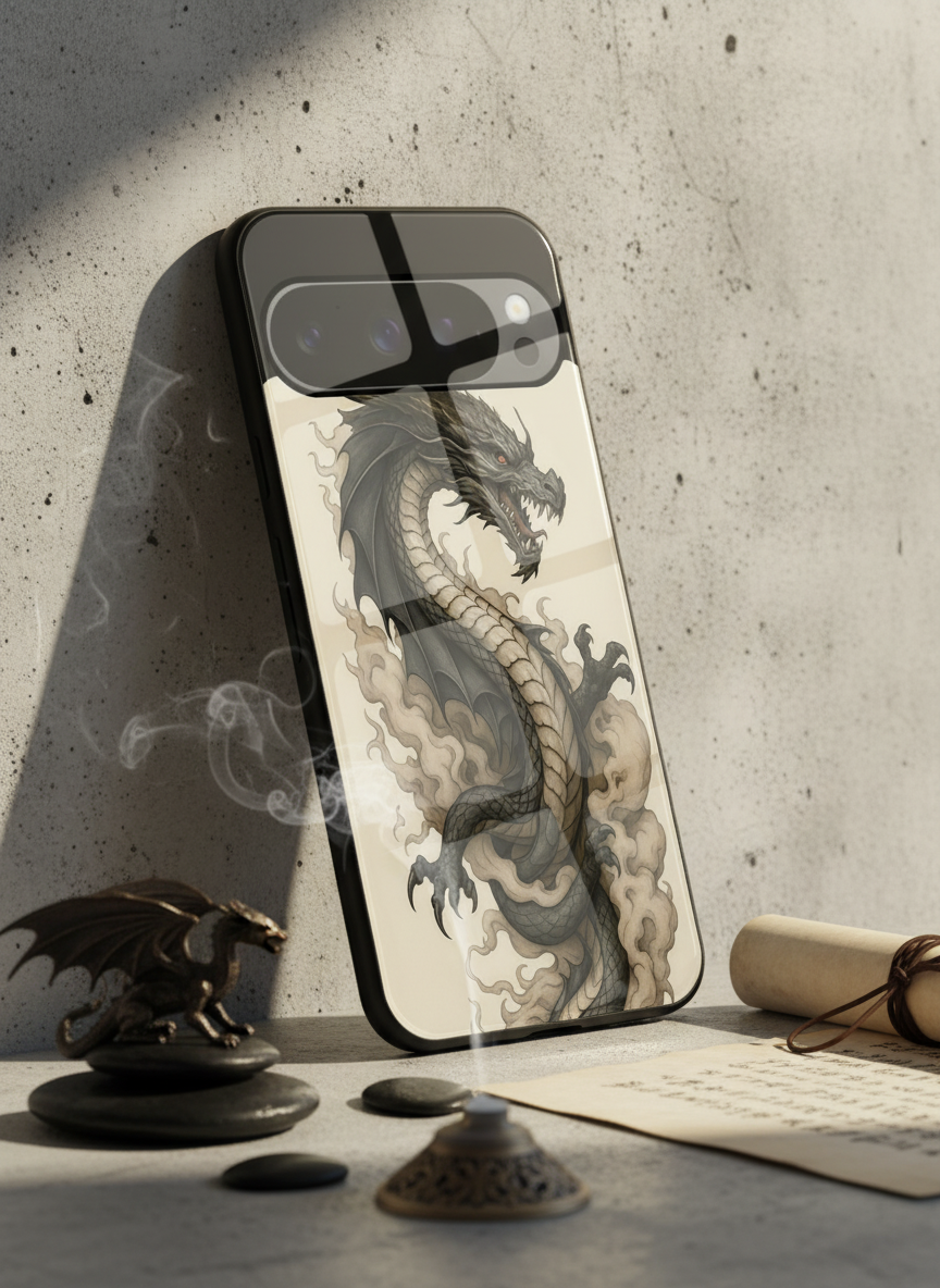 Dragon Premium Glass Back Cover For Google Pixel 7,8,9,10 Series