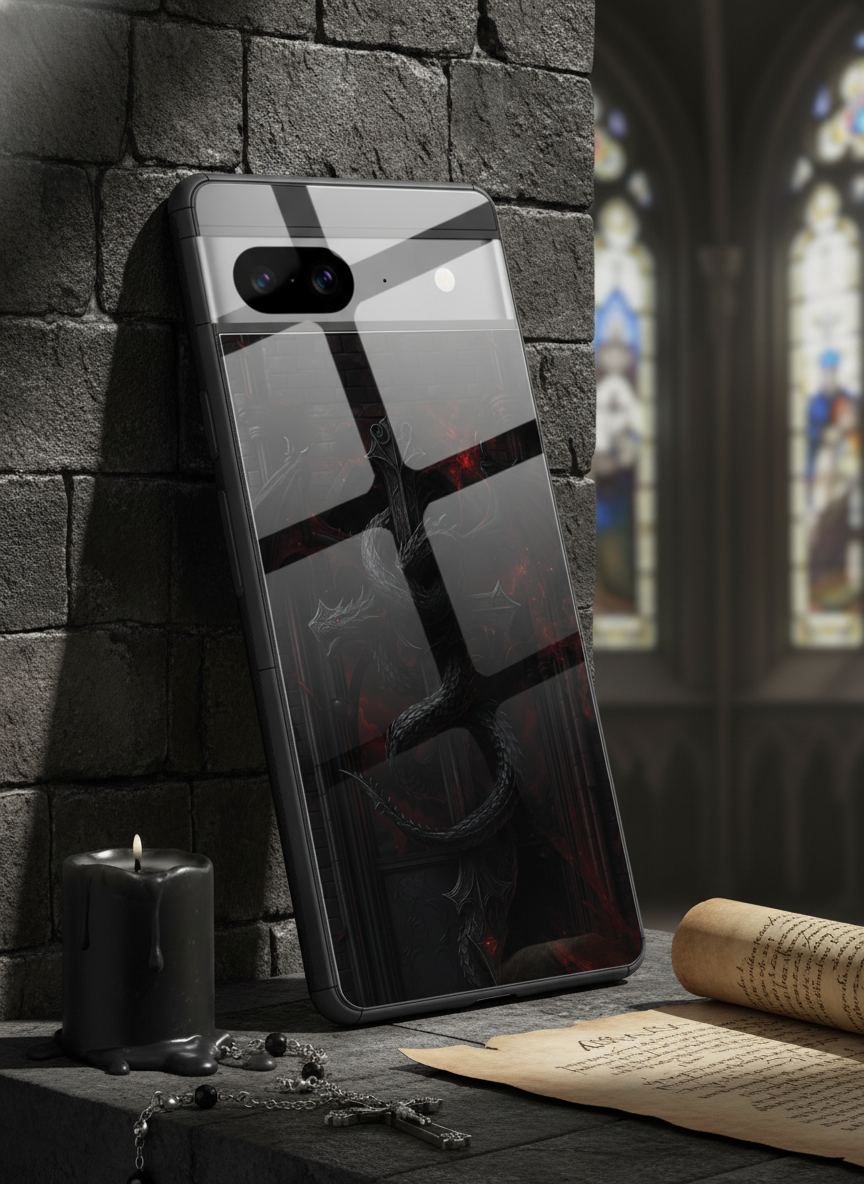 Drakonis Premium Glass Back Cover For Google Pixel 7,8,9,10 Series