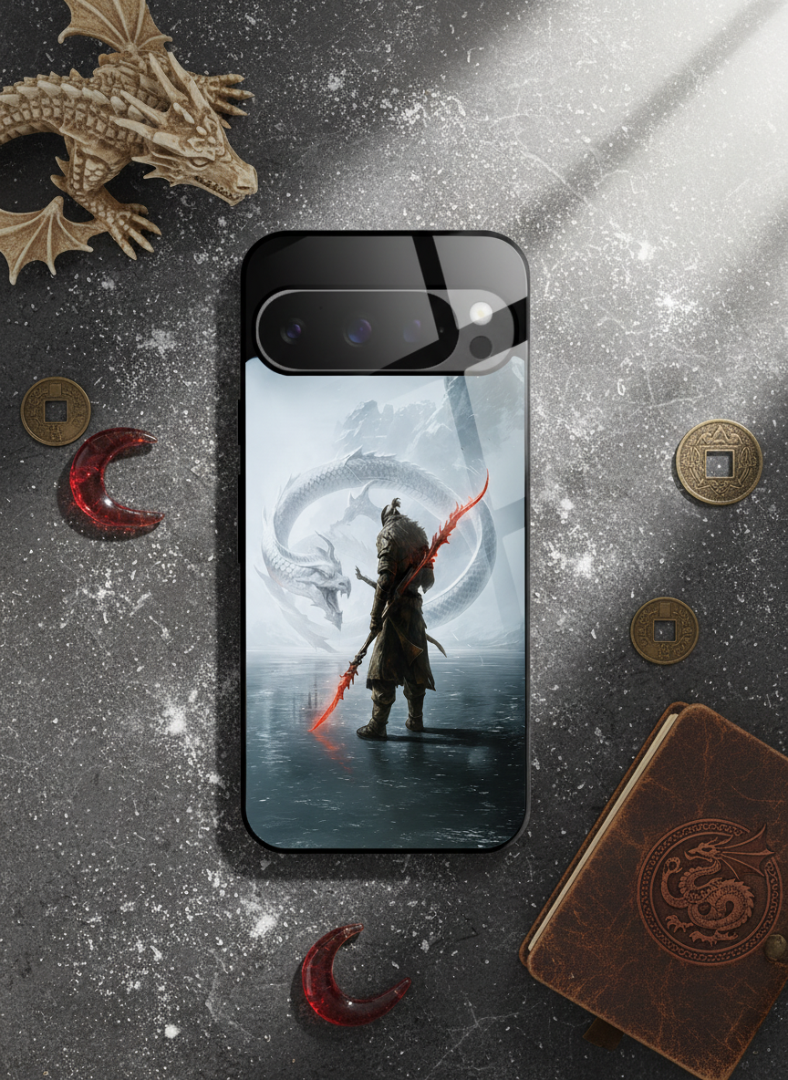 Let's Fight Premium Glass Back Cover For Google Pixel 7,8,9,10 Series