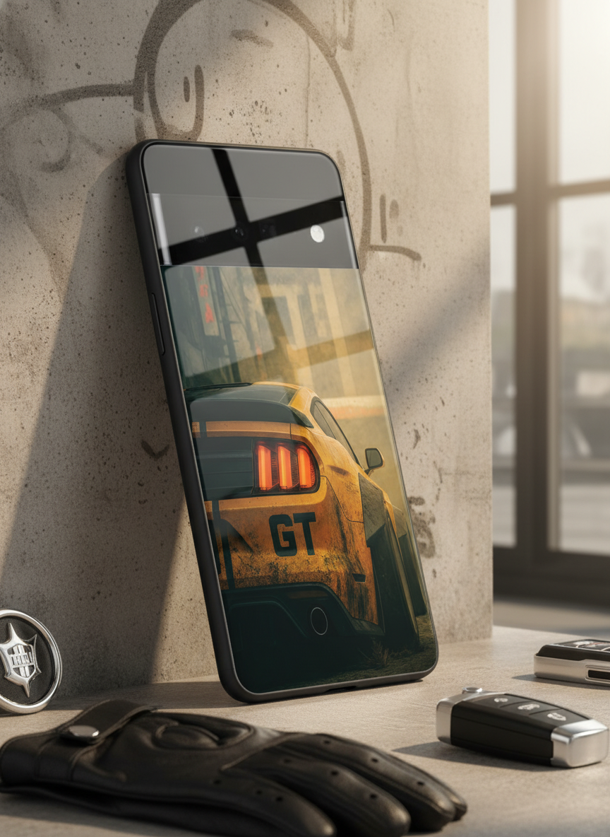 Road King Premium Glass Back Cover For Google Pixel 7,8,9,10 Series