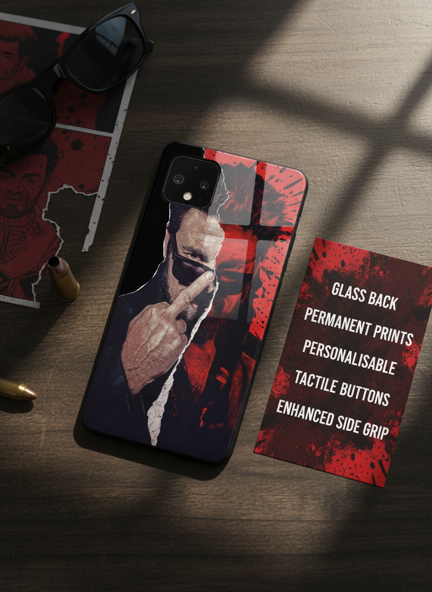 No limit Premium Glass Back Cover For Google Pixel 7,8,9,10 Series