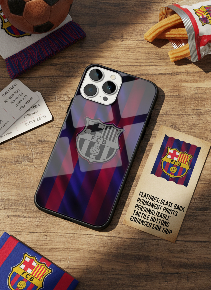 Royal Rivalry Premium Glass Back Cover For iPhone 11-17 Models