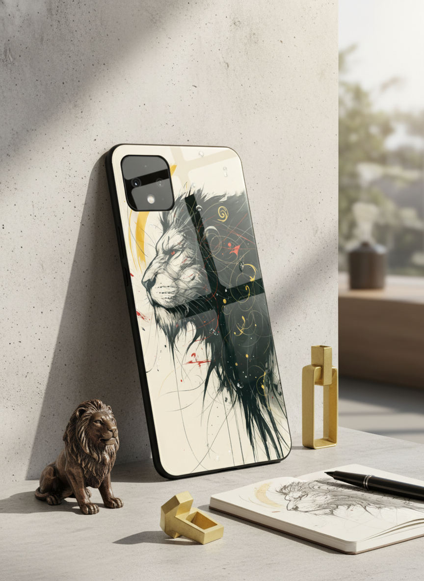 Power Within Premium Glass Back Cover For Google Pixel 7,8,9,10 Series