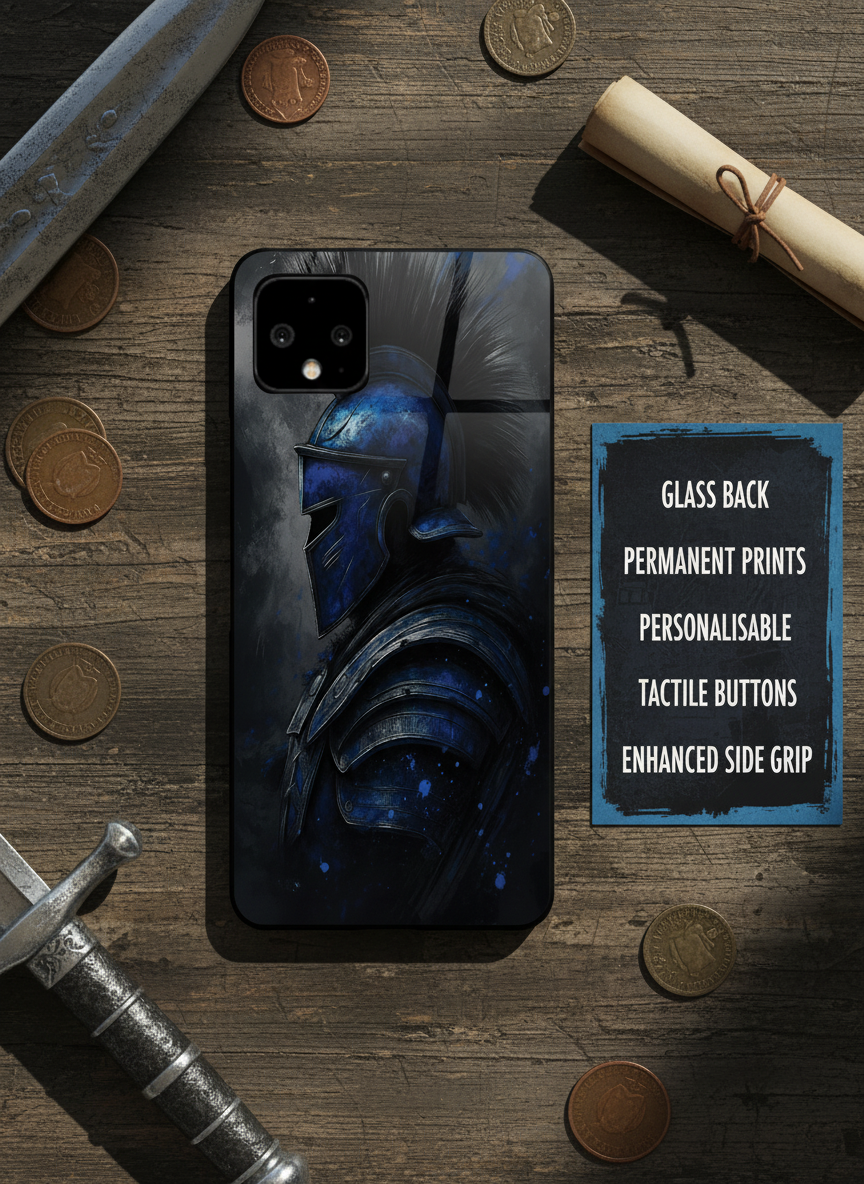 Phantom Ops Premium Glass Back Cover For Google Pixel 7,8,9,10 Series