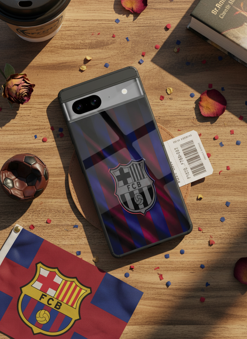 Royal Rivalry Premium Glass Back Cover For Google Pixel 7,8,9,10 Series