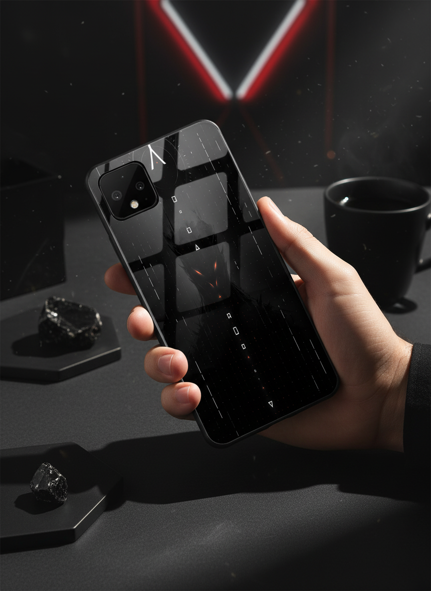 Oblivion Eyes Premium Glass Back Cover For Google Pixel 7,8,9,10 Series