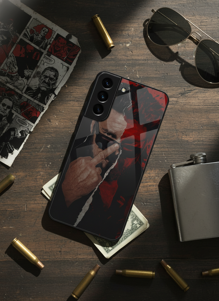 No Limits Premium Glass Back Cover For Galaxy S, A, M & F Series