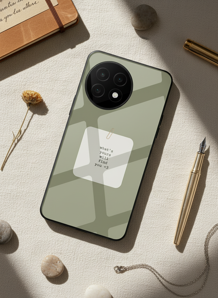 Find You Glass Back Cover For One Plus 13, 12, 11, 10, Nord Series