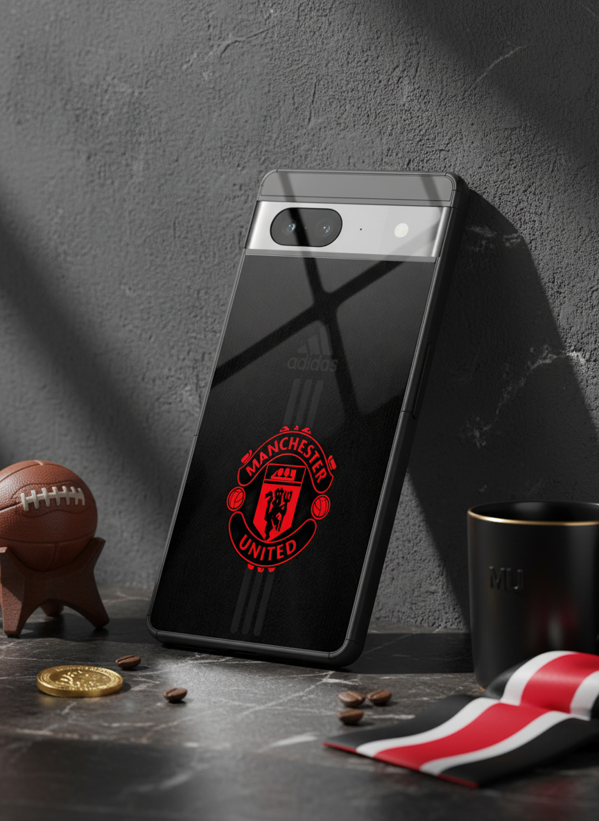 Dark Mode FC Premium Glass Back Cover For Google Pixel 7,8,9,10 Series