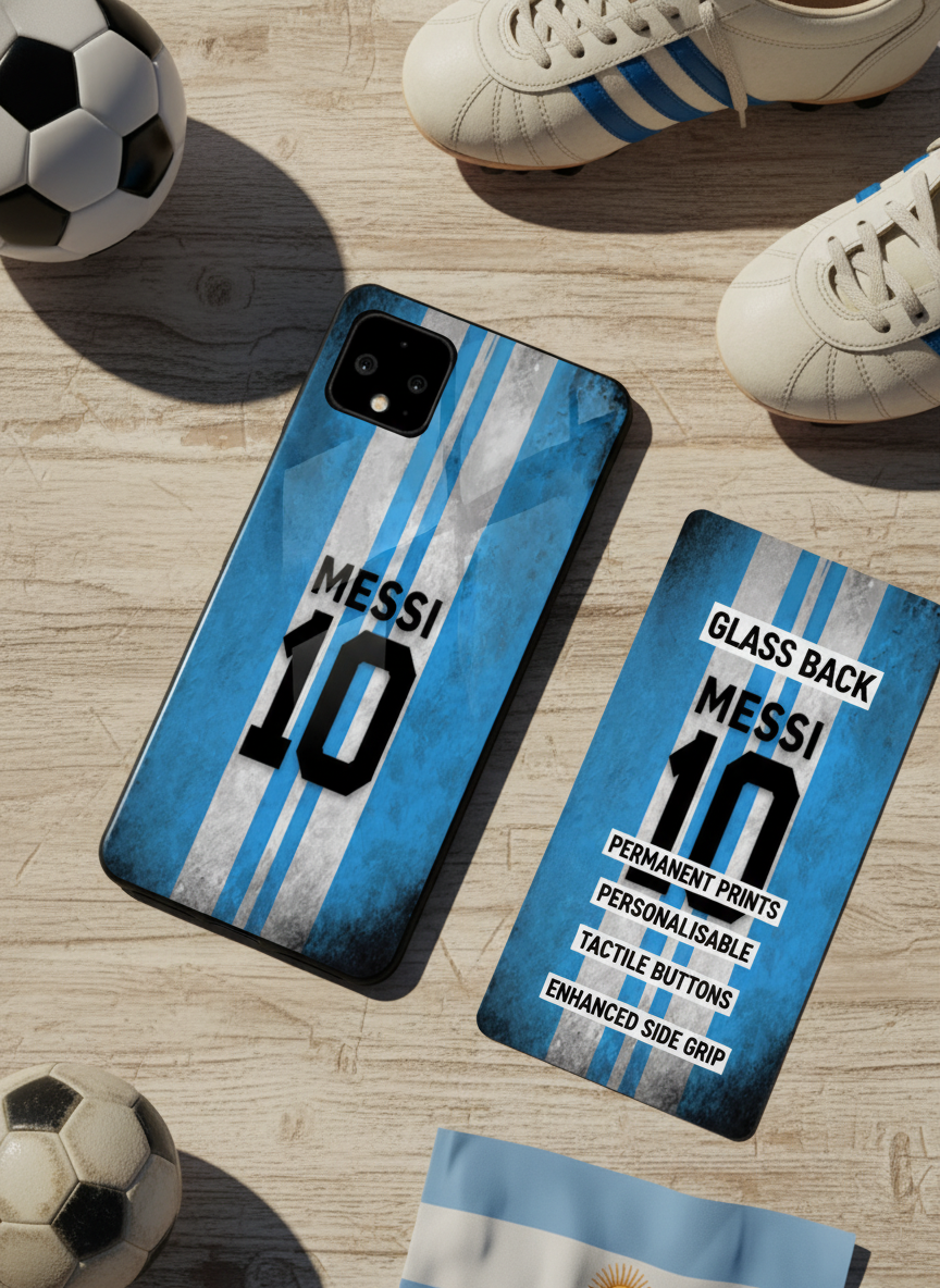 Goat 10 Premium Glass Back Cover For Google Pixel 7,8,9,10 Series