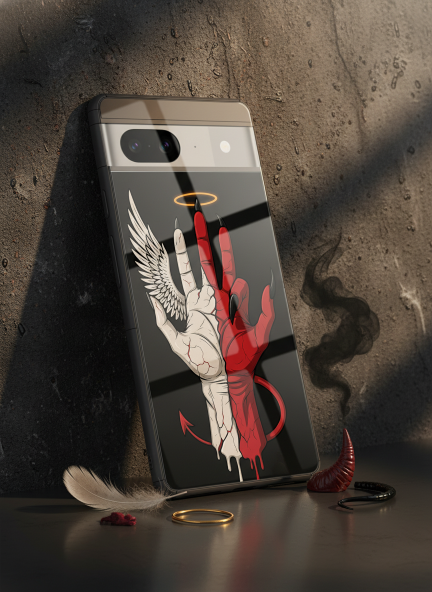 Duality Premium Glass Back Cover For Google Pixel 7,8,9,10 Series
