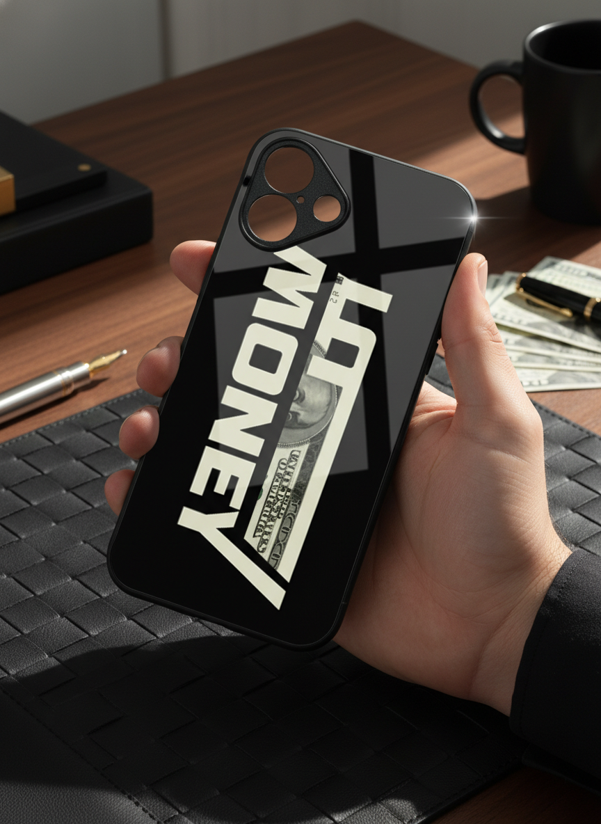 RichVibe Premium Glass Back Cover For iPhone 11-17 Models