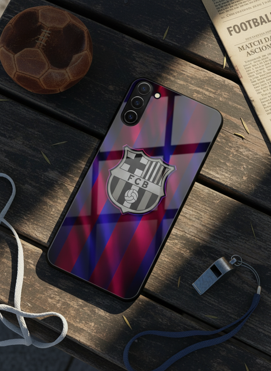 Royal Rivalry Premium Glass Back Cover For Galaxy S, A, M & F Series