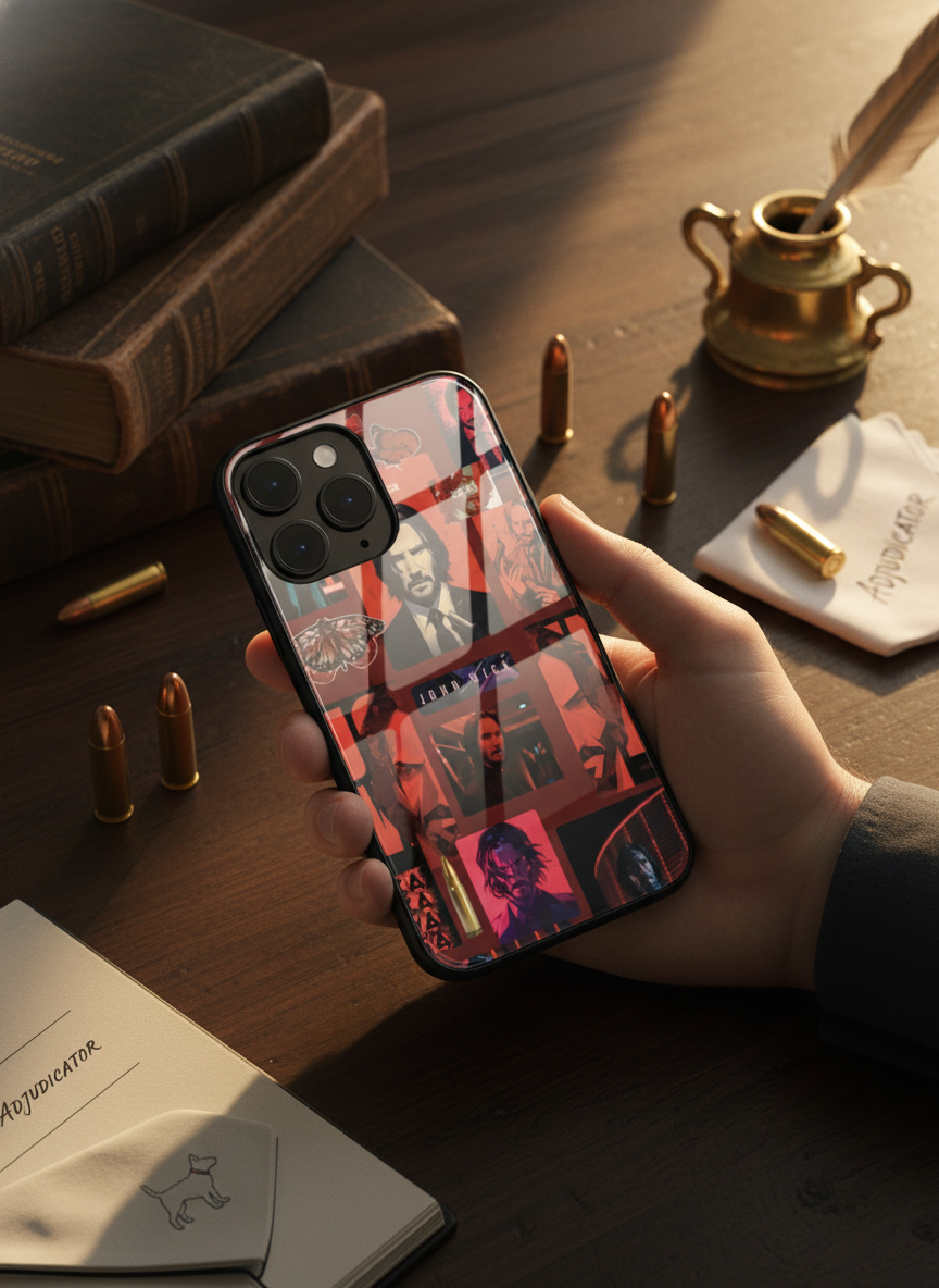 The Boogeyman Premium Glass Back Cover For iPhone 11-17 Models