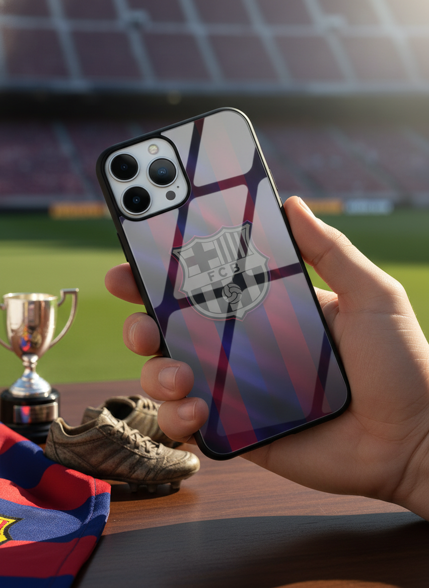 Royal Rivalry Premium Glass Back Cover For iPhone 11-17 Models