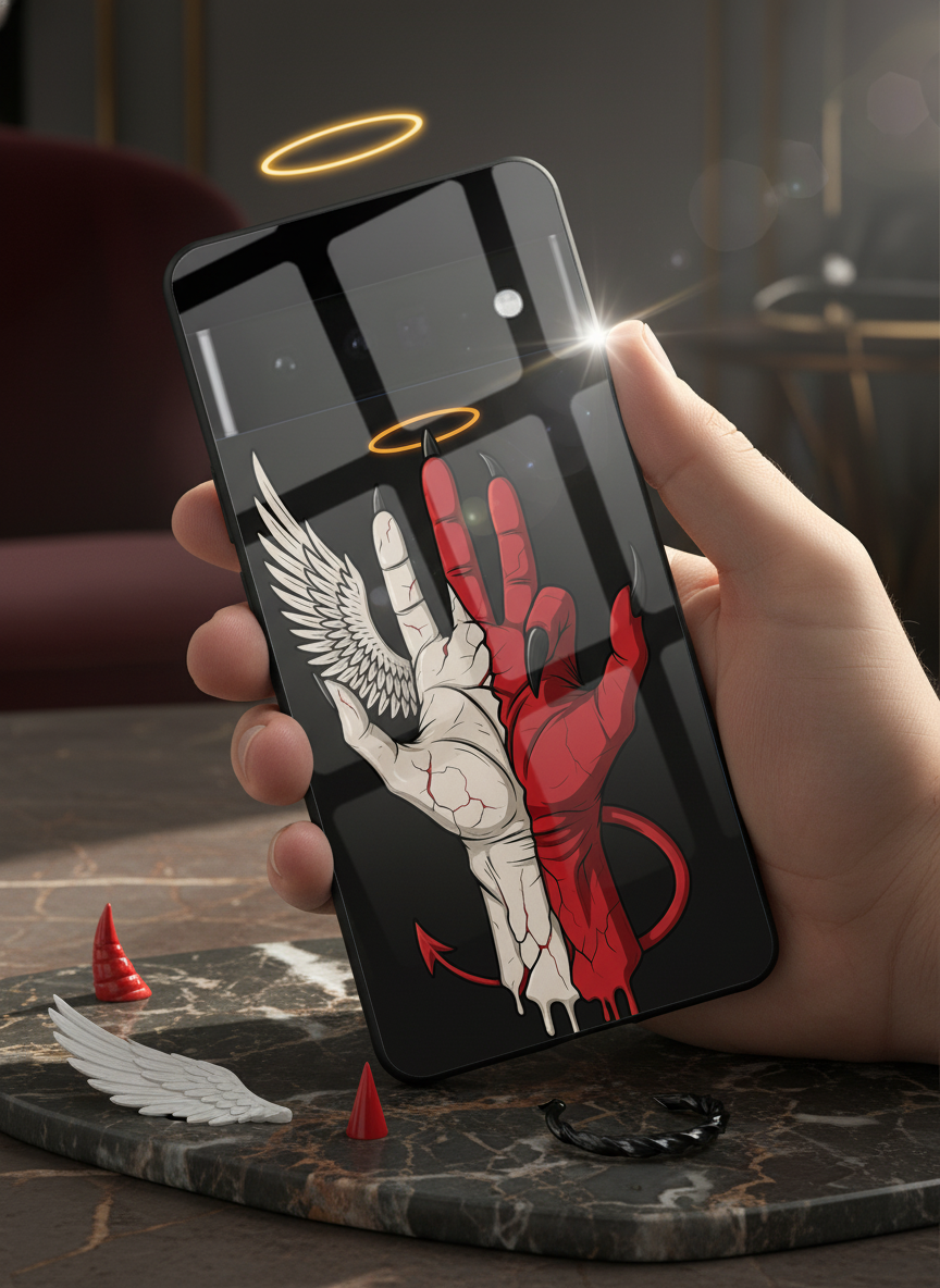 Duality Premium Glass Back Cover For Google Pixel 7,8,9,10 Series