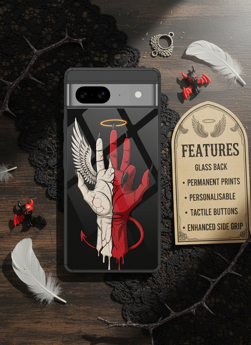 Duality Premium Glass Back Cover For Google Pixel 7,8,9,10 Series