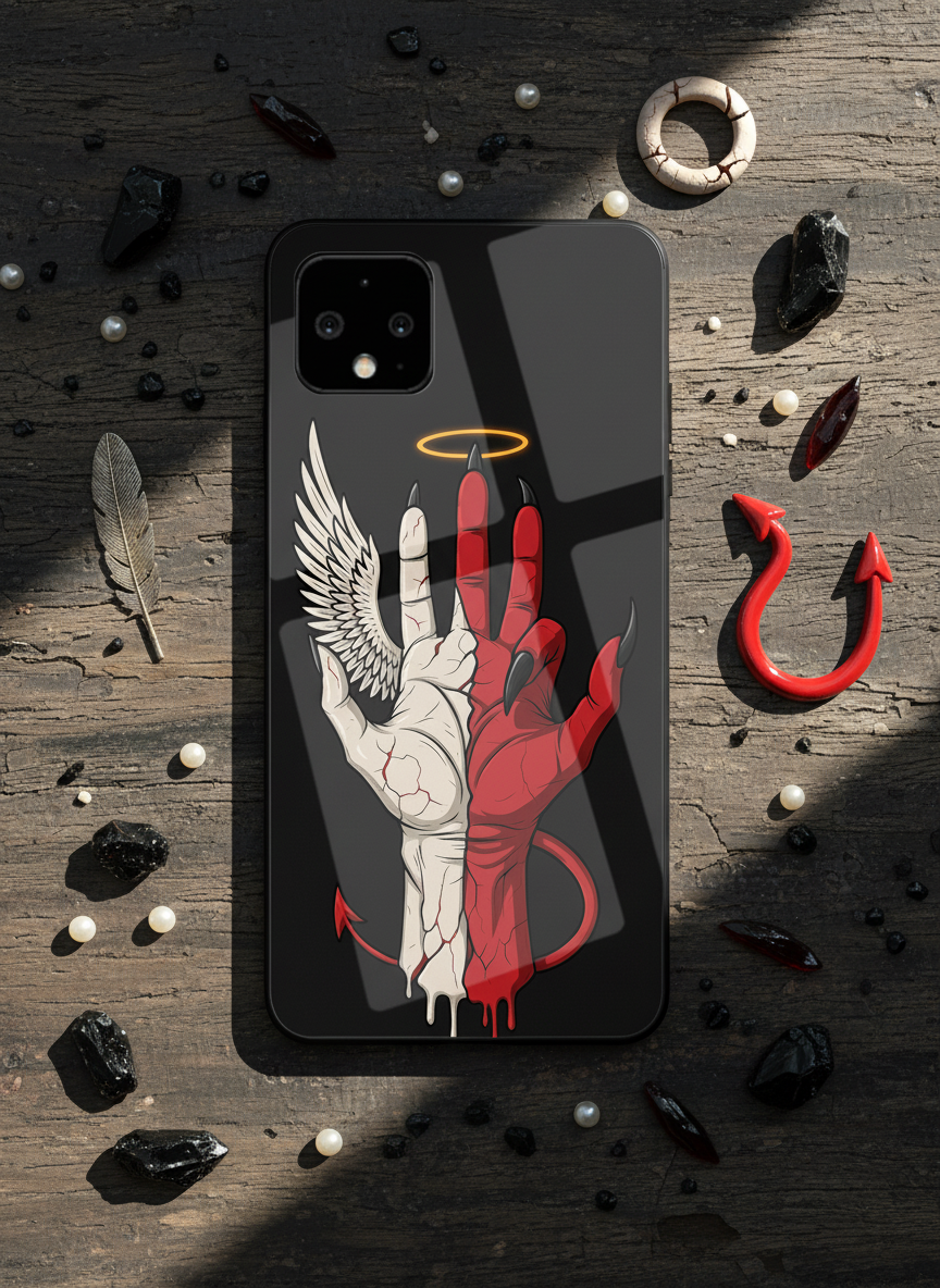 Duality Premium Glass Back Cover For Google Pixel 7,8,9,10 Series