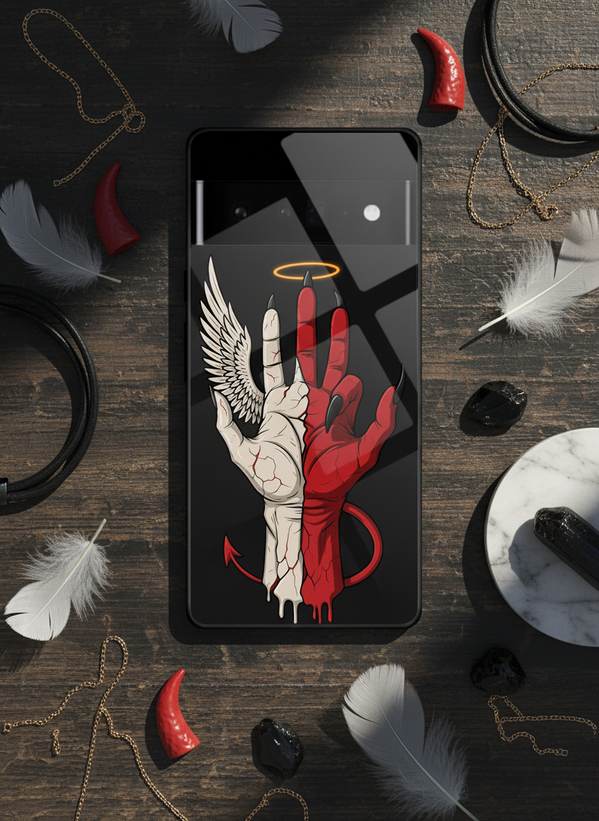 Duality Premium Glass Back Cover For Google Pixel 7,8,9,10 Series
