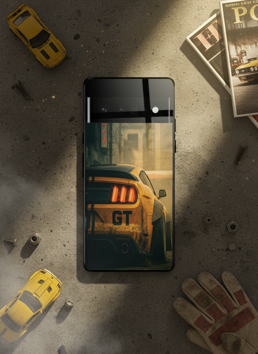 Road King Premium Glass Back Cover For Google Pixel 7,8,9,10 Series