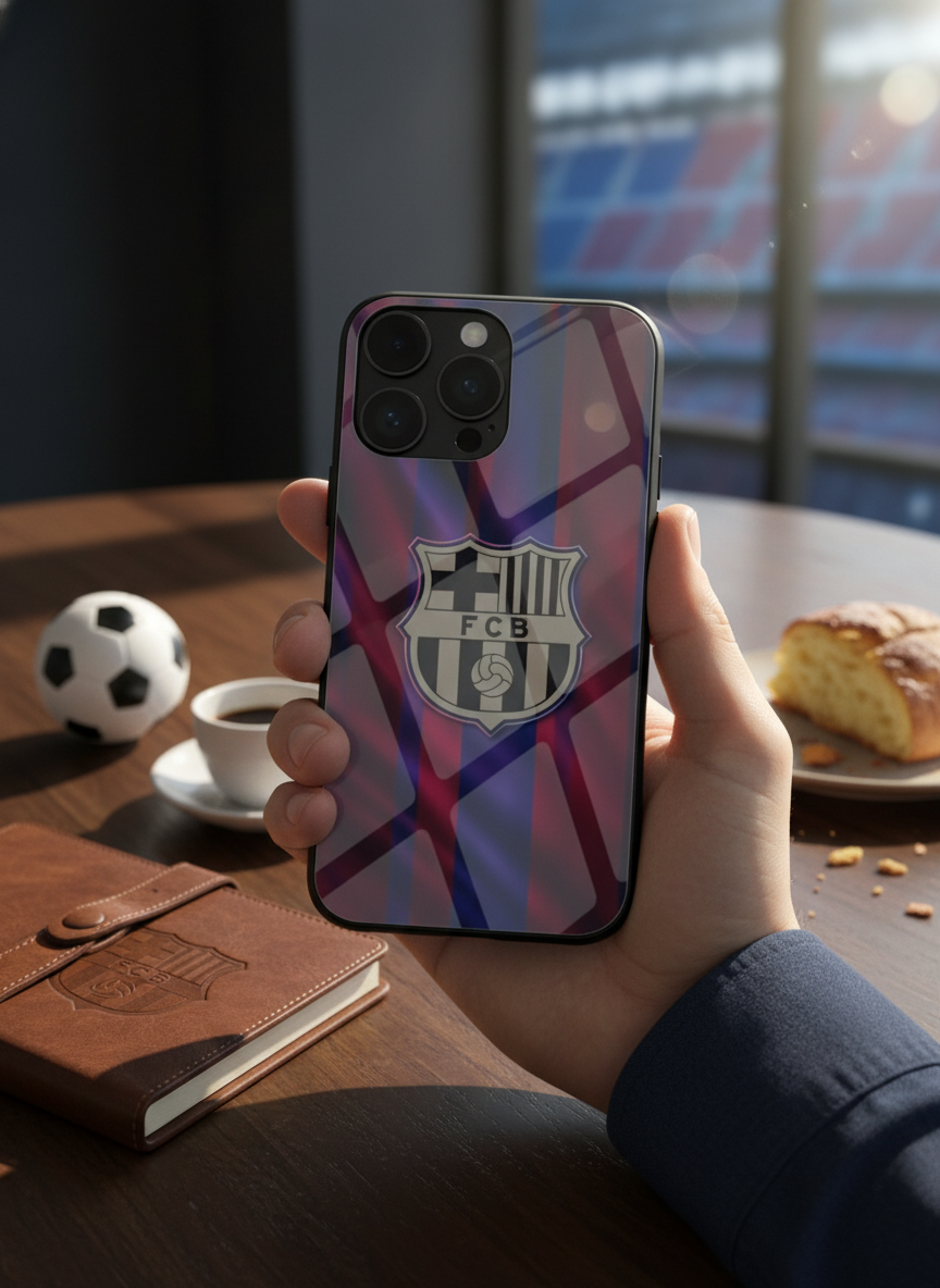 Royal Rivalry Premium Glass Back Cover For iPhone 11-17 Models