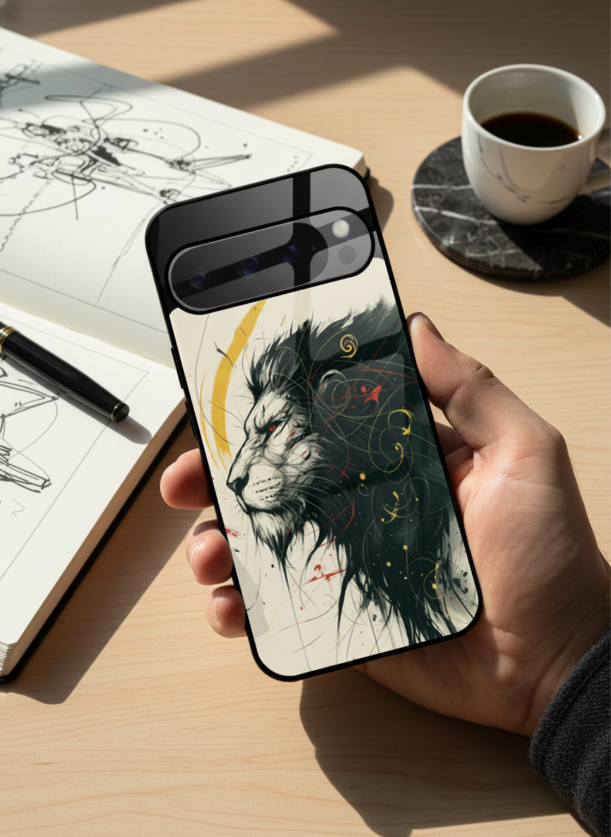 Power Within Premium Glass Back Cover For Google Pixel 7,8,9,10 Series