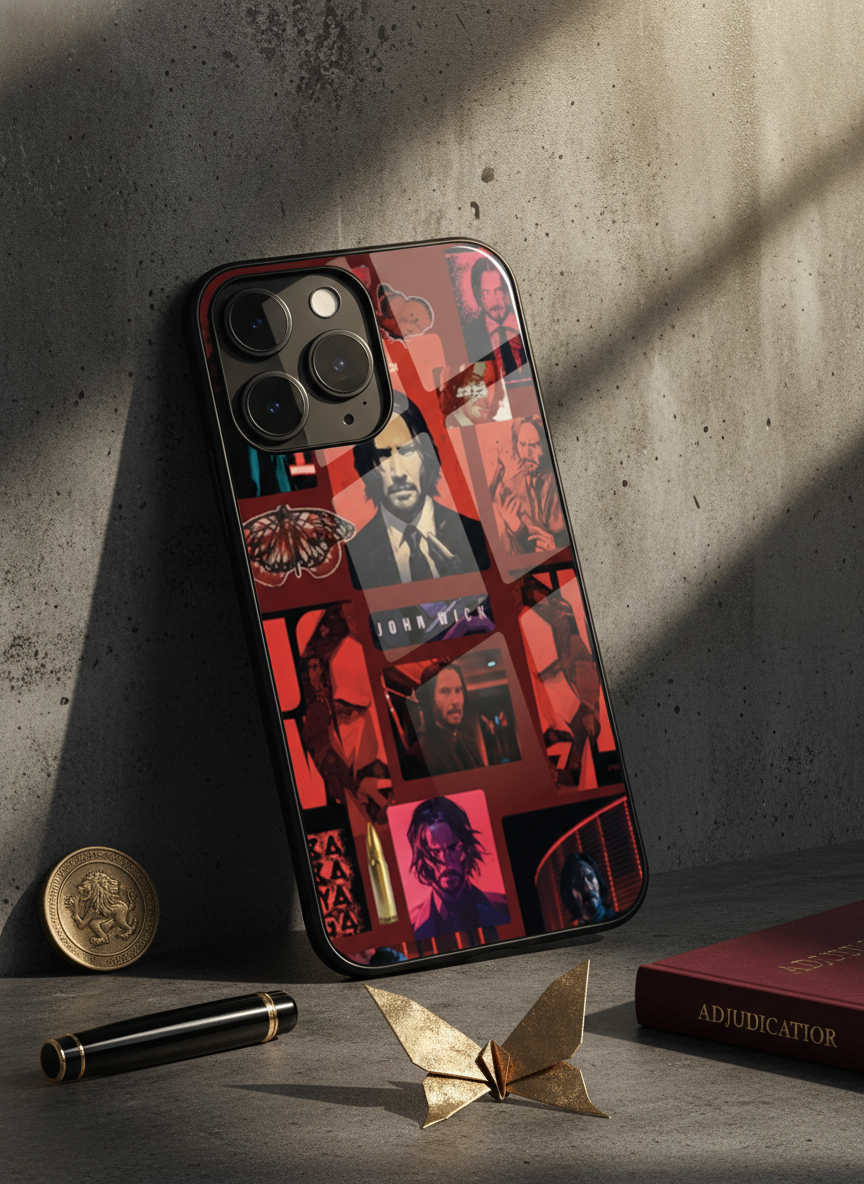 The Boogeyman Premium Glass Back Cover For iPhone 11-17 Models