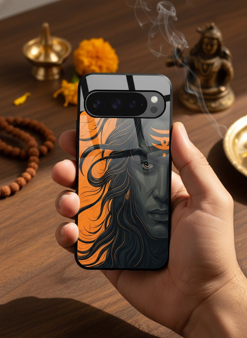Aghora Premium Glass Back Cover For Google Pixel 7,8,9,10 Series