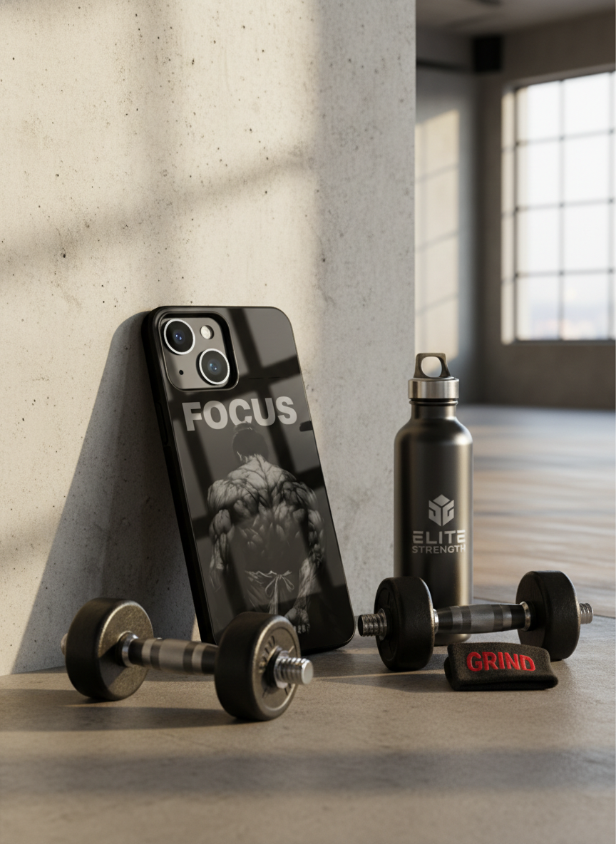 Focus Premium Glass Back Cover For iPhone 11-17 Models