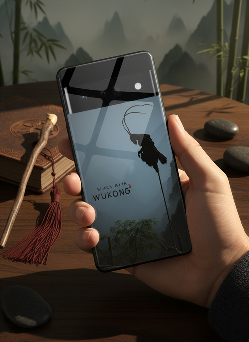 BMW-Black Myth Wukong Premium Glass Back Cover For Google Pixel 7,8,9,10 Series