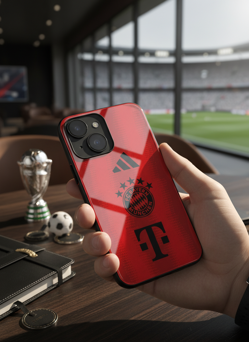 Red Armor Premium Glass Back Cover For iPhone 11-17 Models