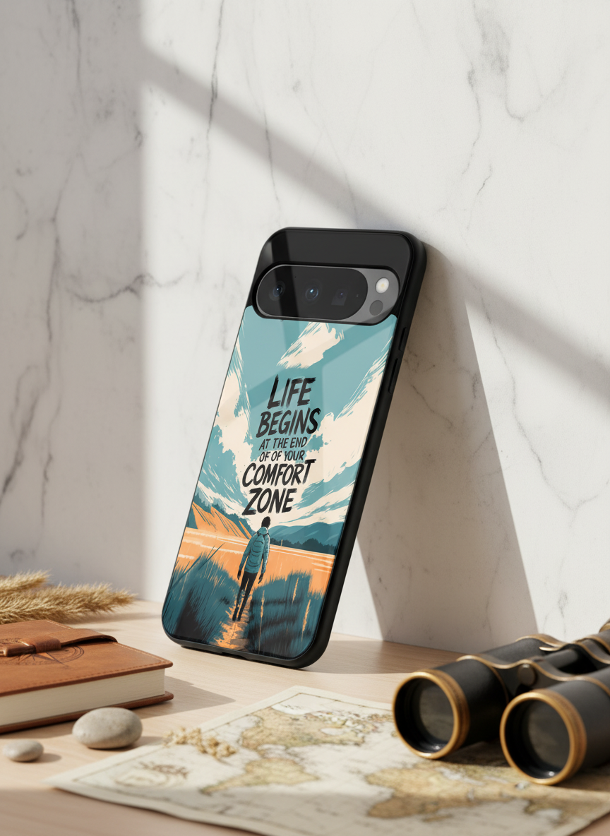 Beyond Limits Premium Glass Back Cover For Google Pixel 7,8,9,10 Series