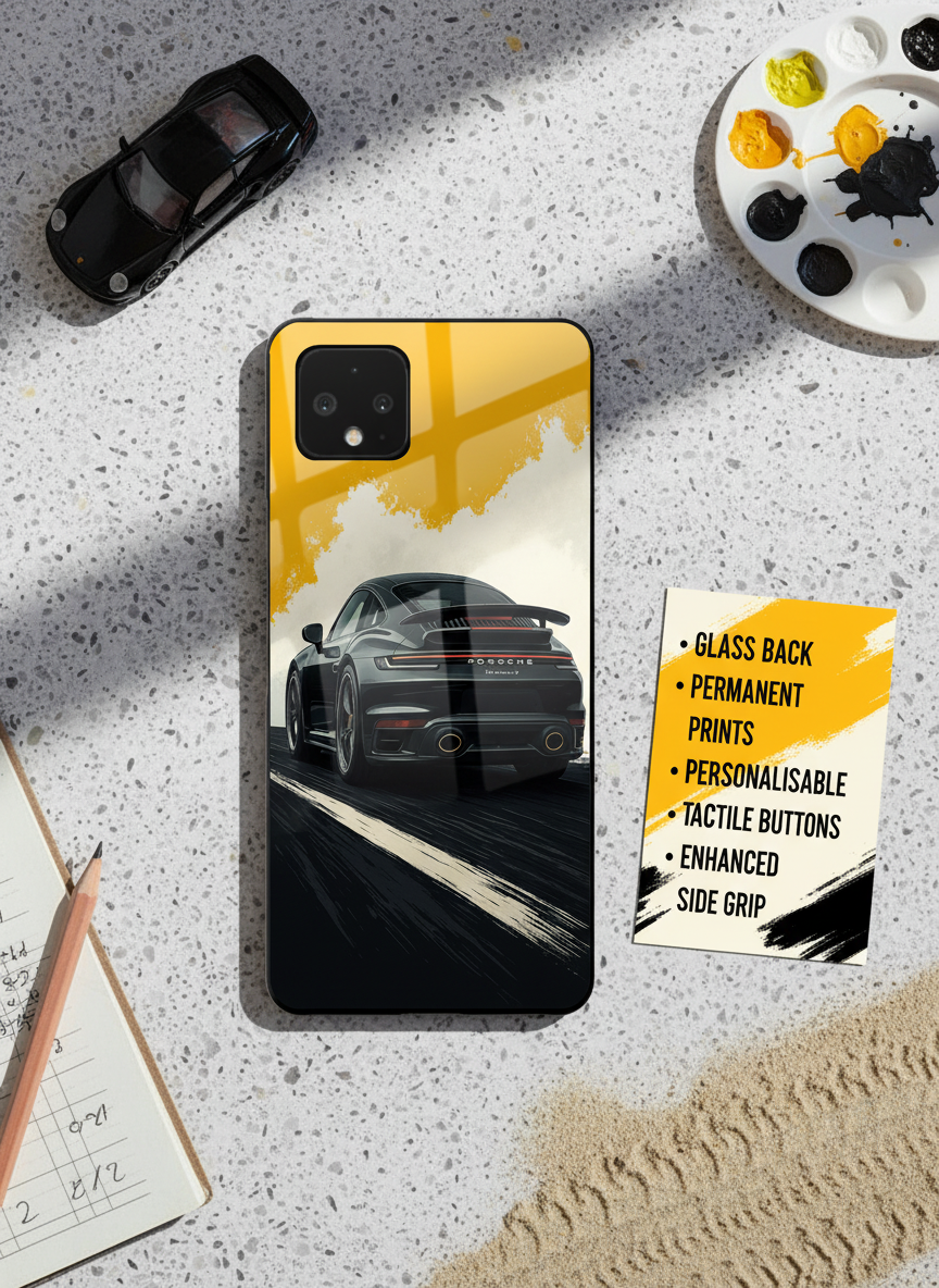 Velocity Premium Glass Back Cover For Google Pixel 7,8,9,10 Series