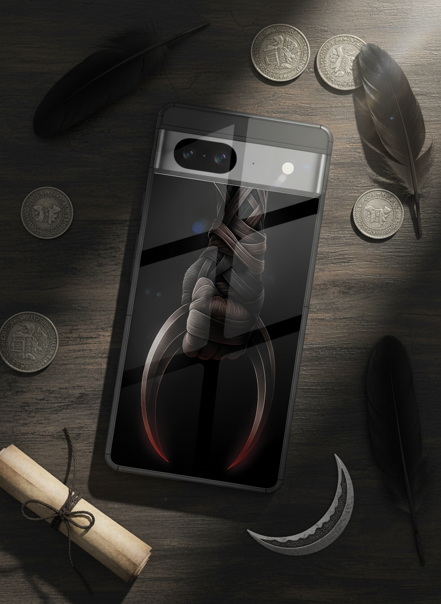 Shadowfang Premium Glass Back Cover For Google Pixel 7,8,9,10 Series