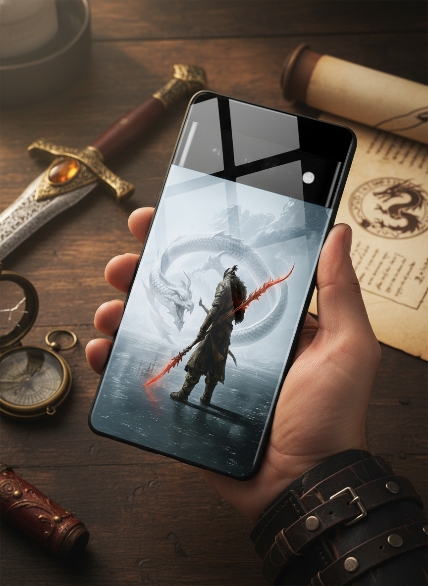Let's Fight Premium Glass Back Cover For Google Pixel 7,8,9,10 Series