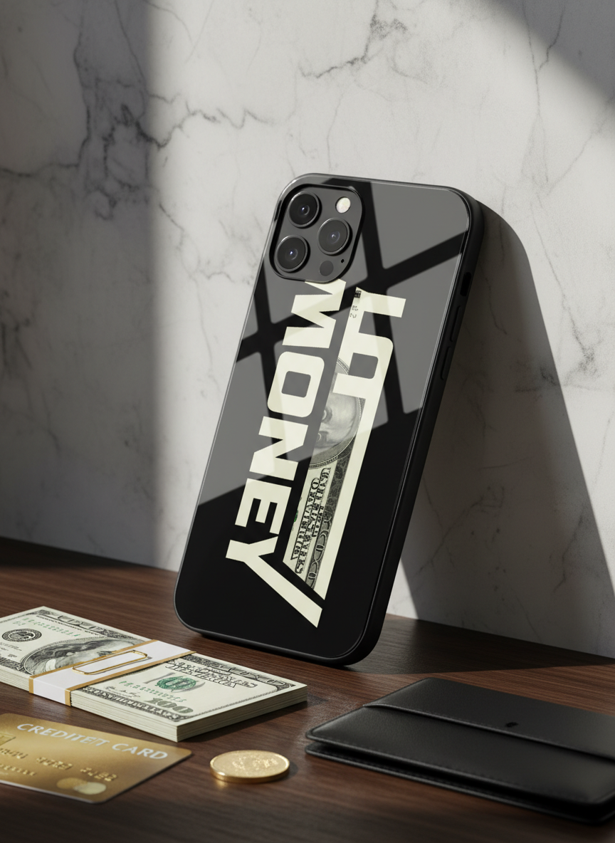 RichVibe Premium Glass Back Cover For iPhone 11-17 Models